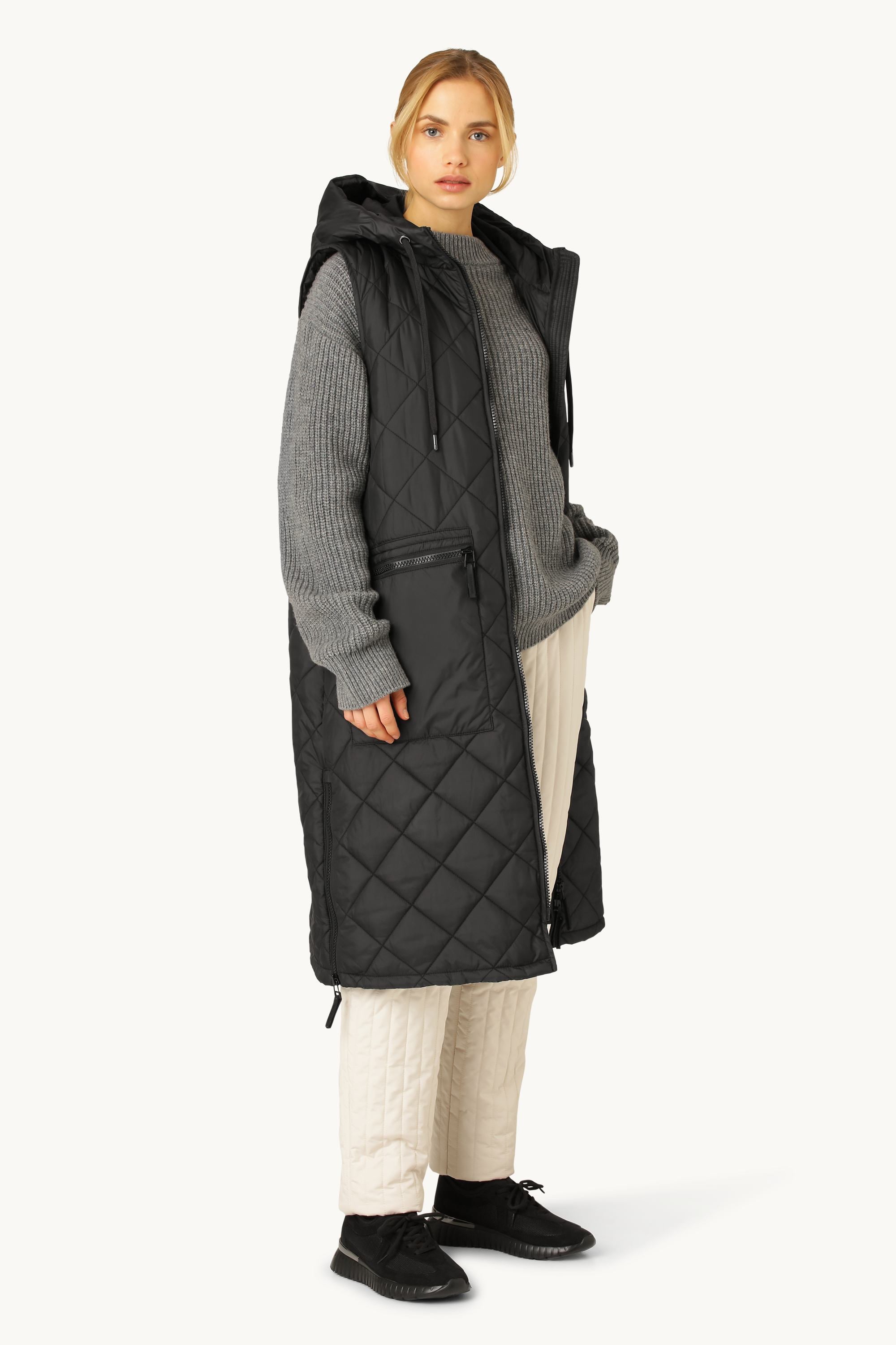 Padded Vest - Black