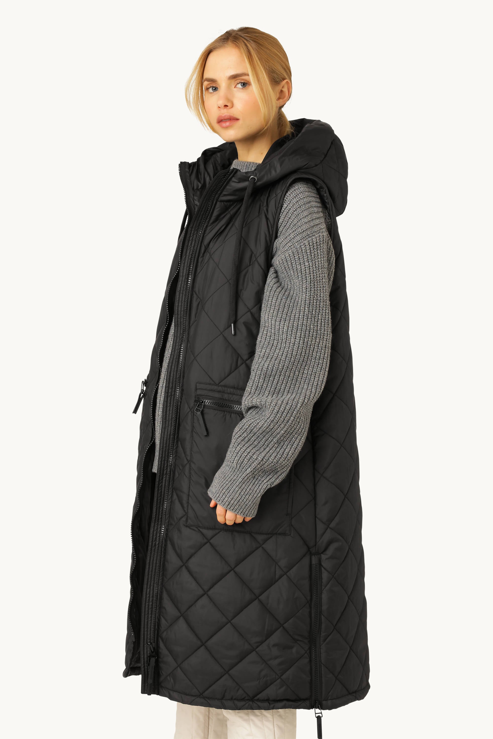 Padded Vest - Black