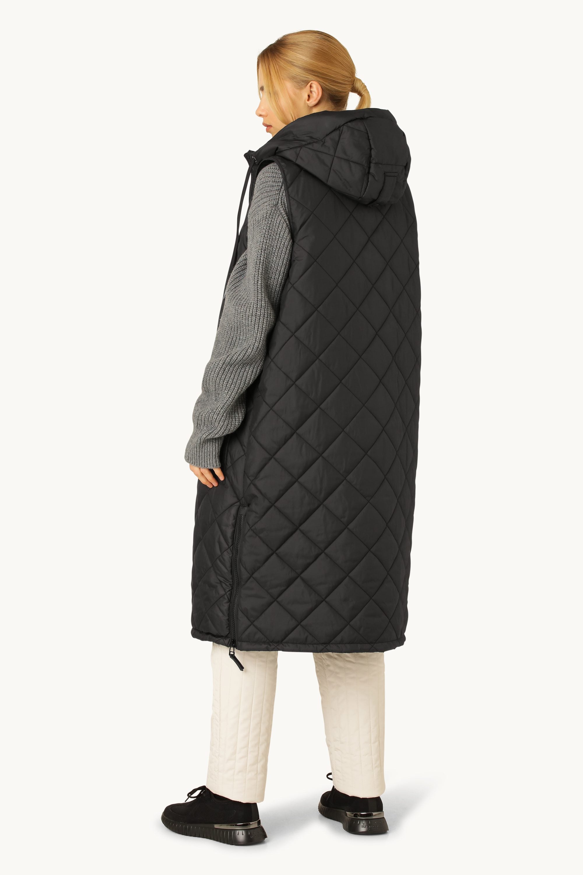 Padded Vest - Black