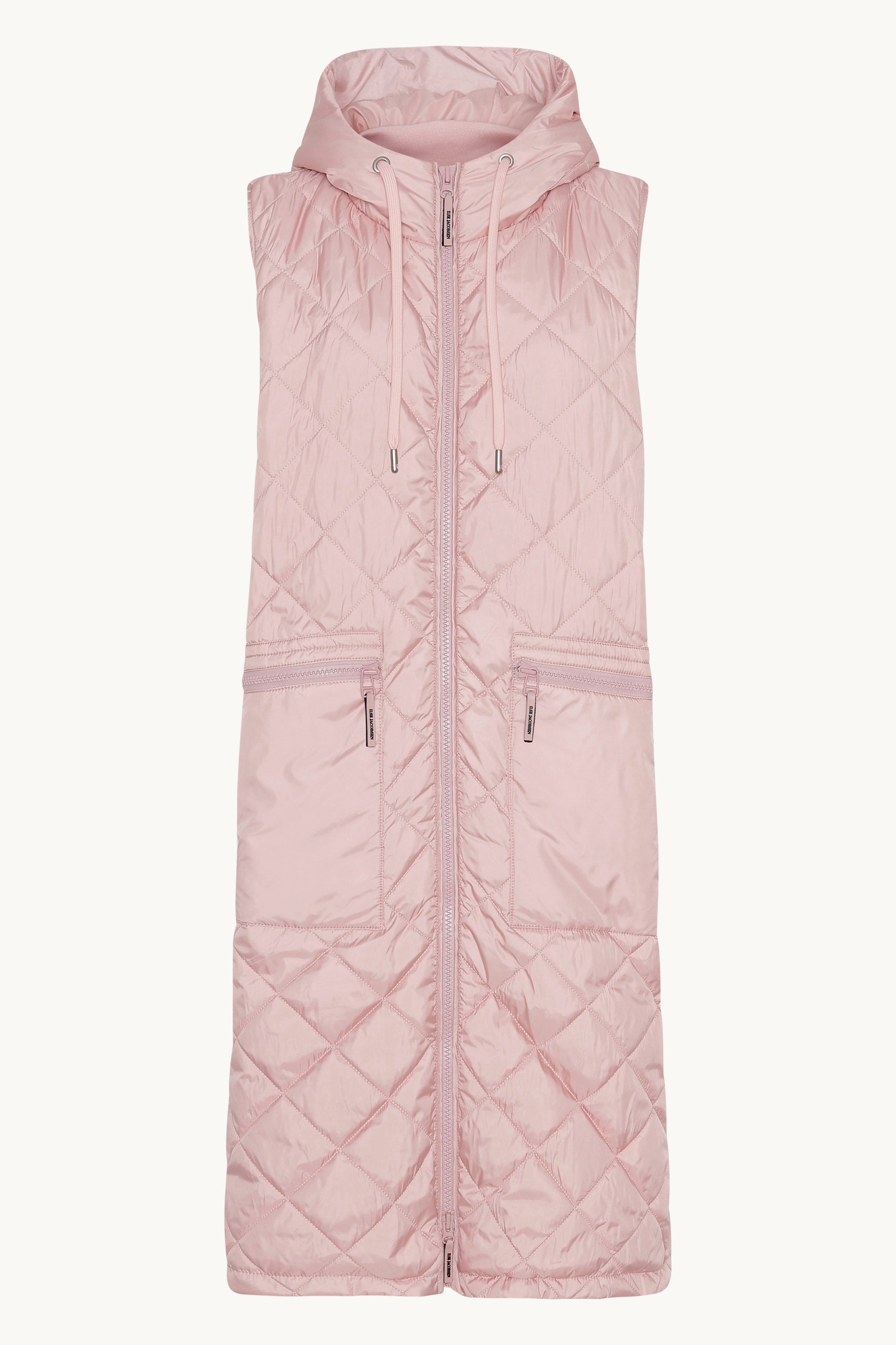 Padded Vest - Pale Pink