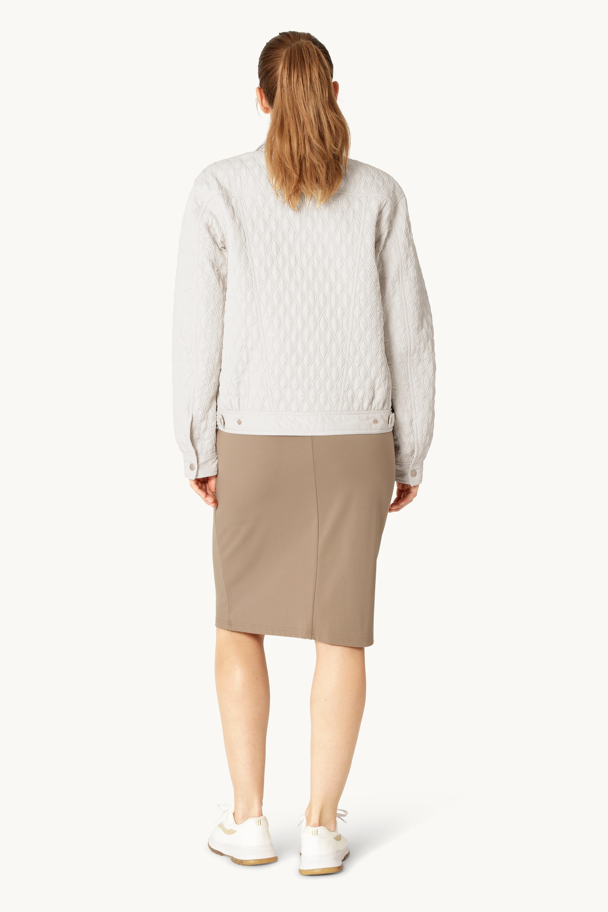 Chaqueta Acolchada - Milk Creme