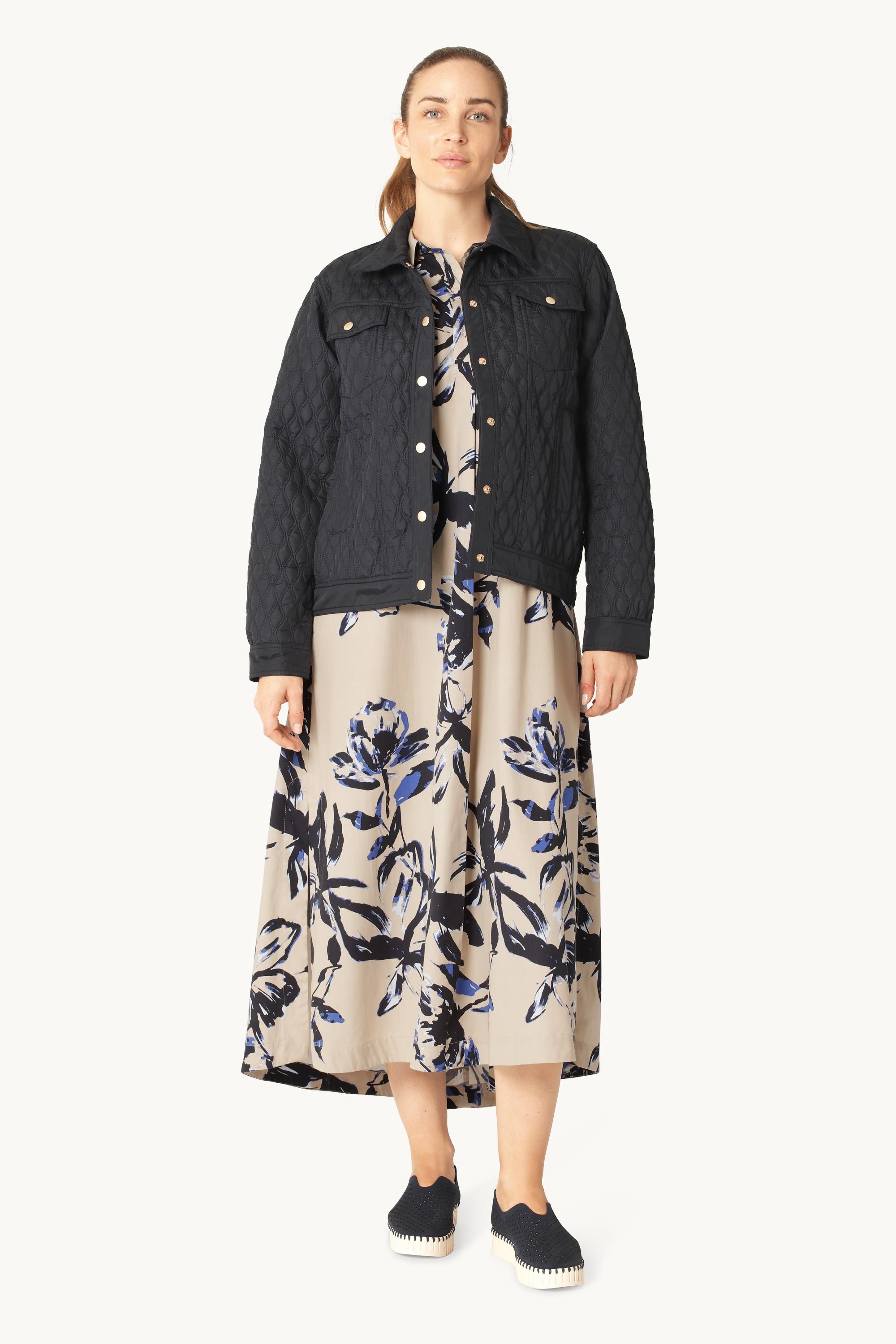 Chaqueta Acolchada - Dark Indigo