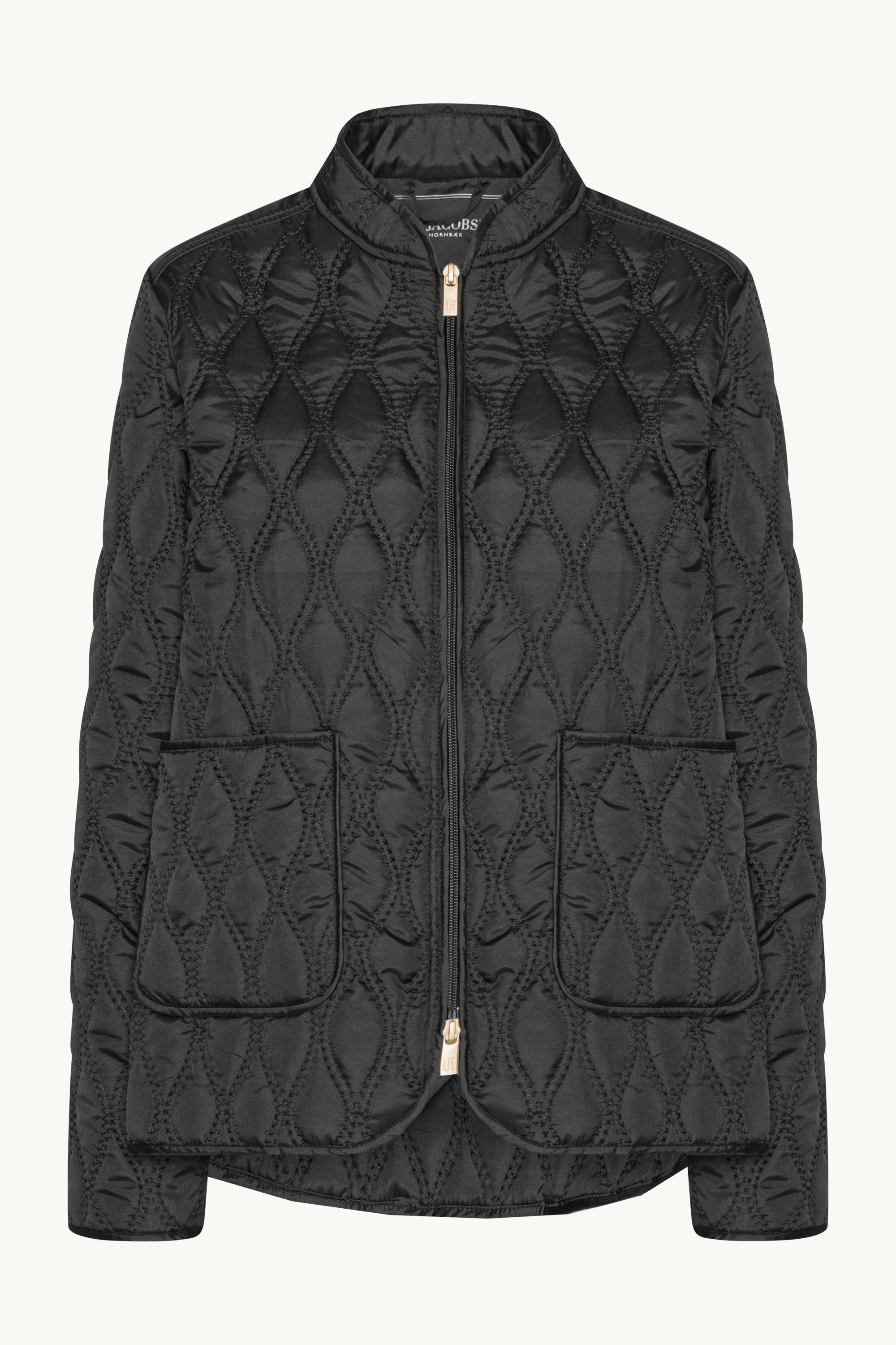Short Quilt Jacket - Black