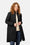 Chaqueta Larga Acolchada - Black