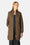 Chaqueta Larga Acolchada - Cub Brown