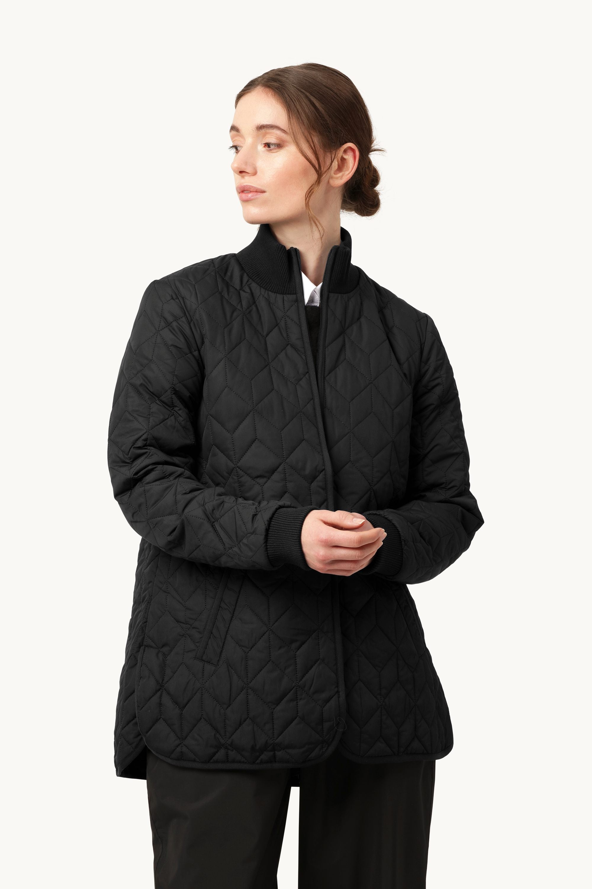 Chaqueta acolchada - Negro