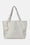 Tote Bag Trenzado - Milk Creme Silver
