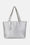 Tote Bag Trenzado - Milk Creme Silver