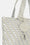 Tote Bag Trenzado - Milk Creme Silver