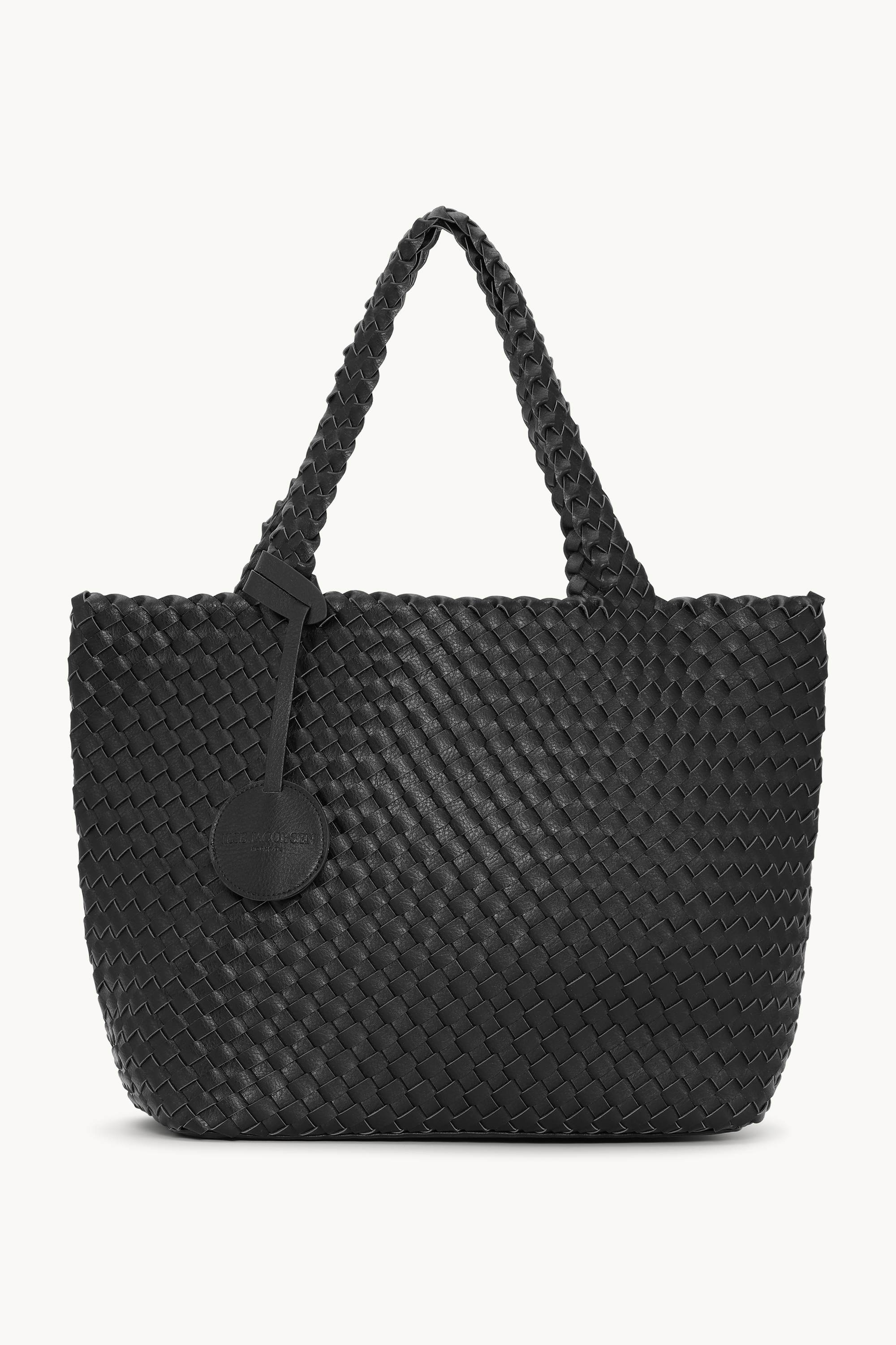 Tote Bag Trenzado - Black Gun metal