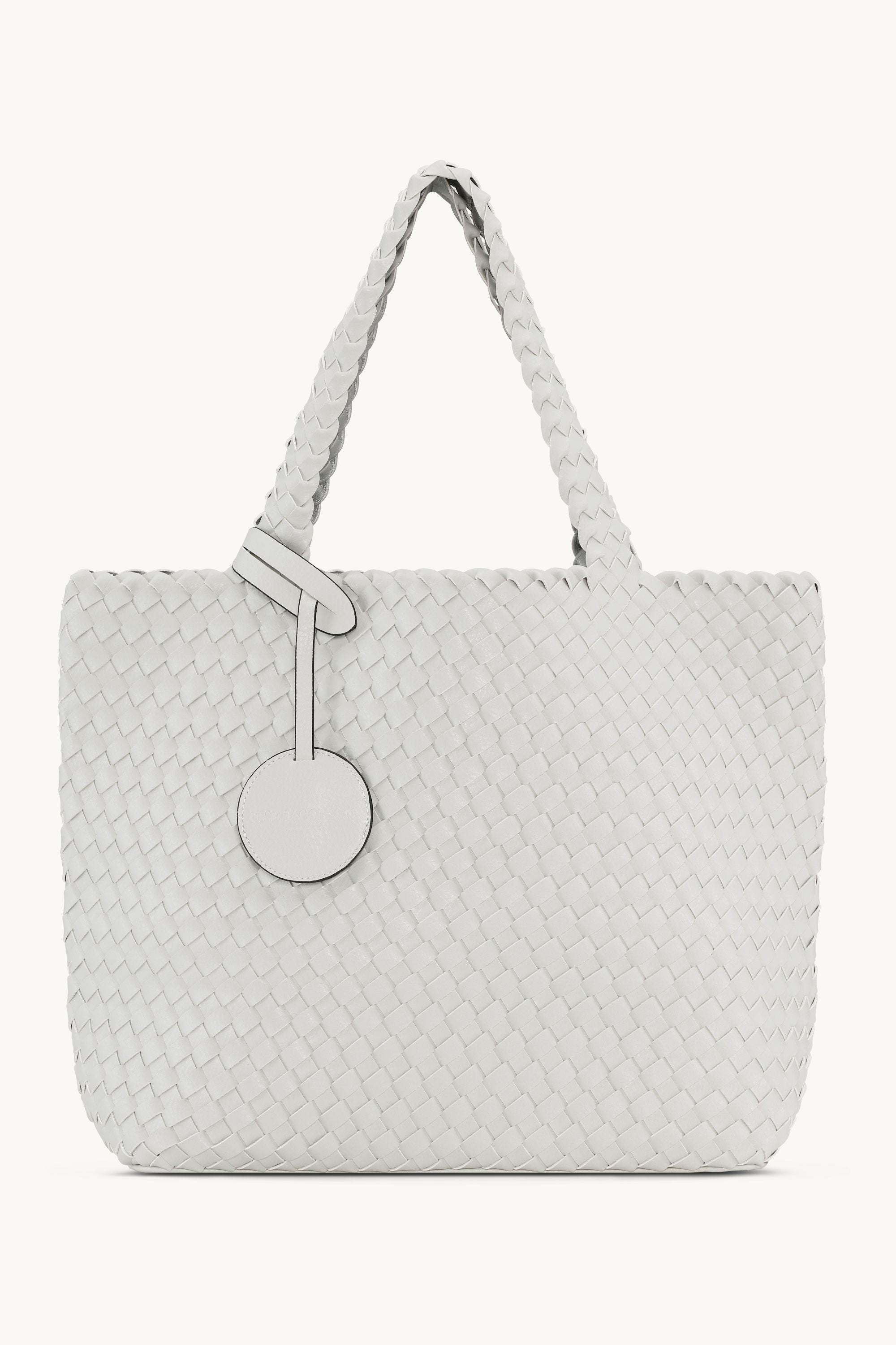 Tote Bag Trenzado - Moonstruck Silver