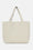 Tote Bag Braided - Egg White Silver
