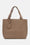 Tote Bag Braided - Mocca Metallic Mocca