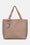Tote Bag Braided - Mocca Metallic Mocca