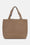 Tote Bag Braided - Mocca Metallic Mocca