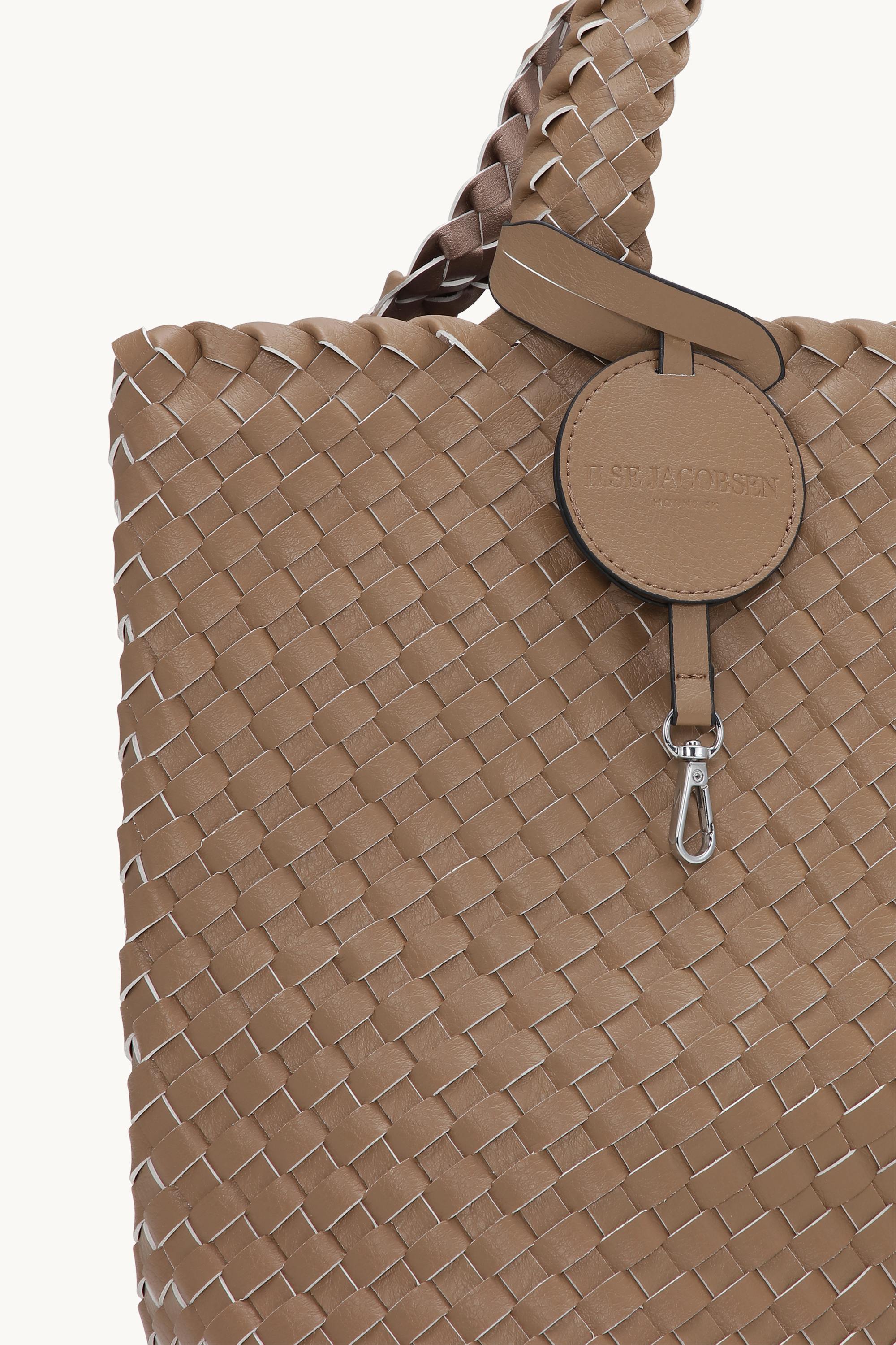 Tote Bag Trenzado - Mocca Metallic Mocca