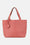 Tote Bag Trenzado - Durbarry Metallic Rose