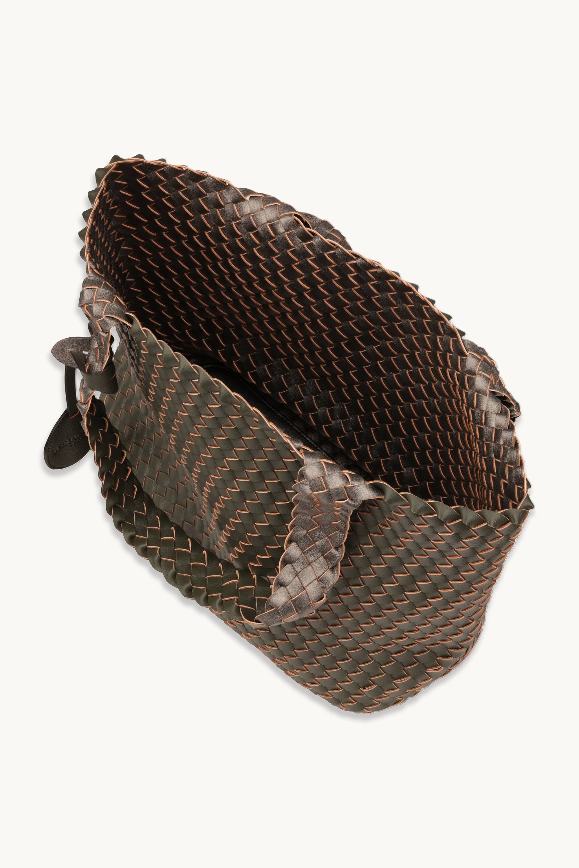 Tote Bag Trenzado - Army Gun Metal