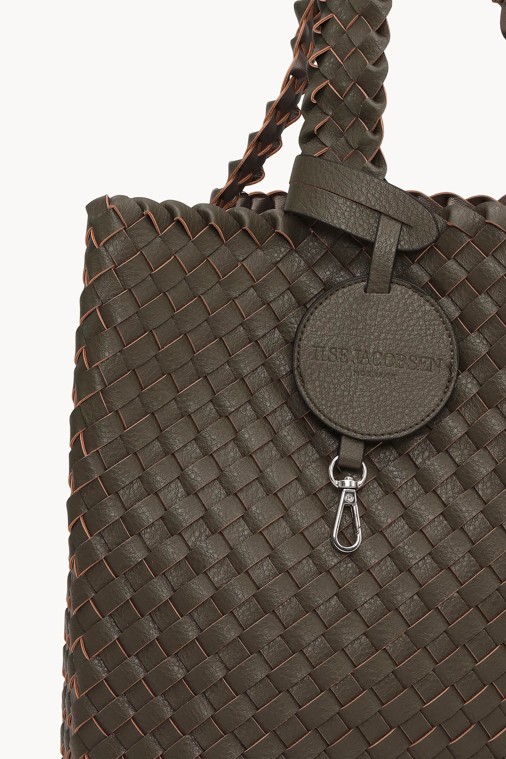 Tote Bag Trenzado - Army Gun Metal
