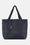 Tote Bag Braided - Navy Metallic Blue