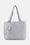 Tote Bag Trenzado - Orion Blue Antique Silver