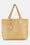 Tote Bag Braided - Golden Nugget Golden Nugget Metallic