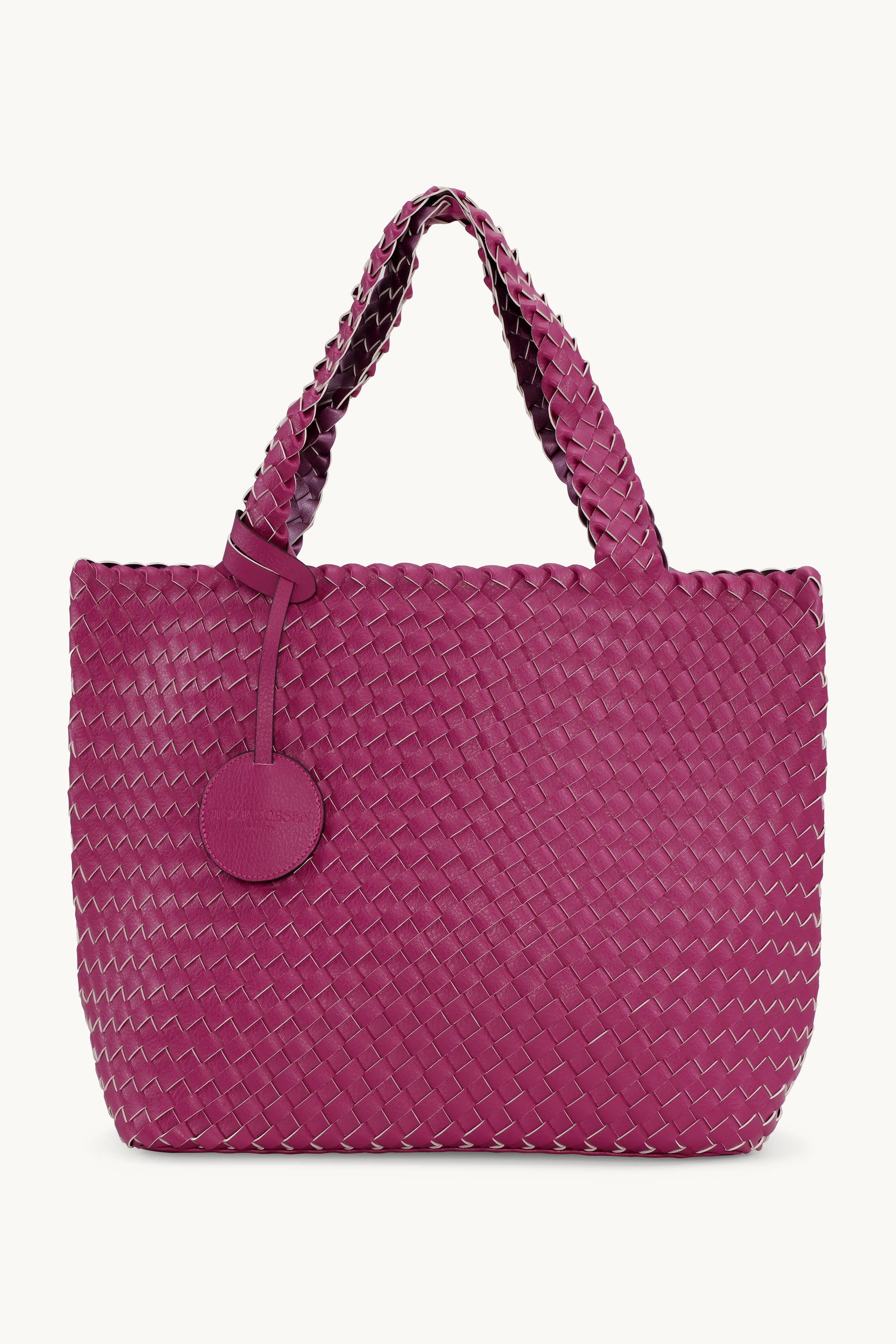 Tote Bag Trenzado - Magenta Haze Magenta Haze Metallic