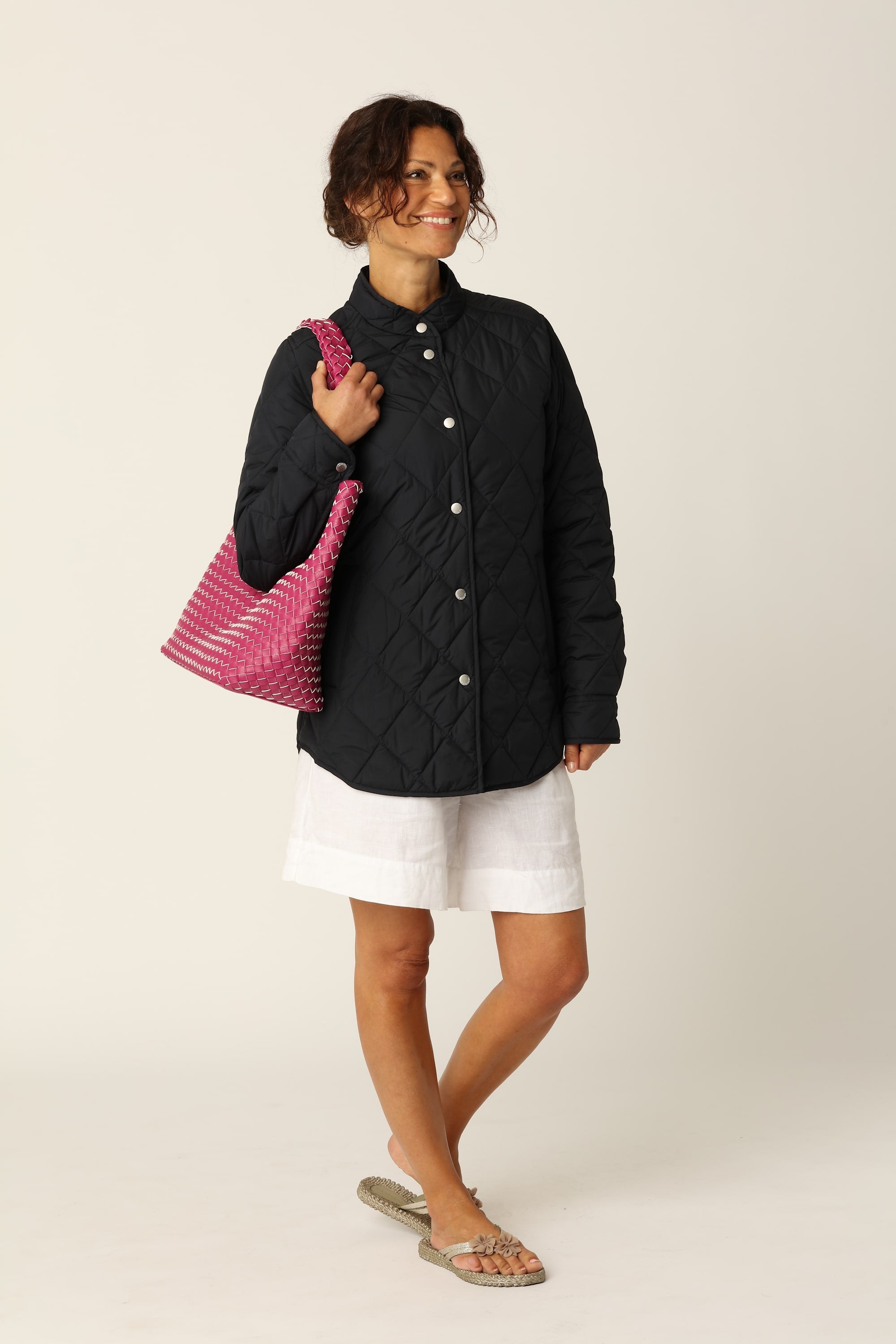 Tote Bag Trenzado - Magenta Haze Magenta Haze Metallic