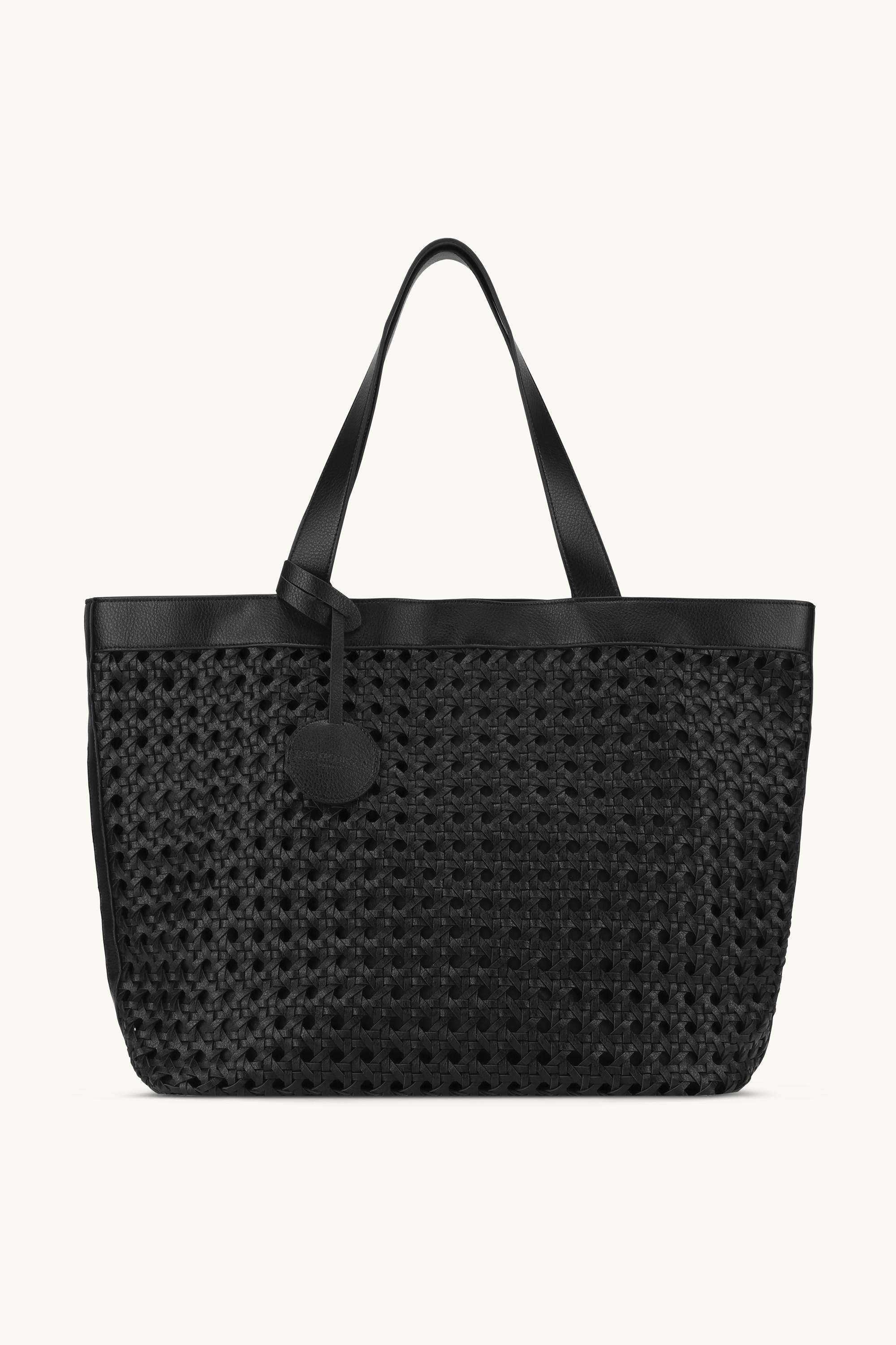 Large Beach Bag - Black Black