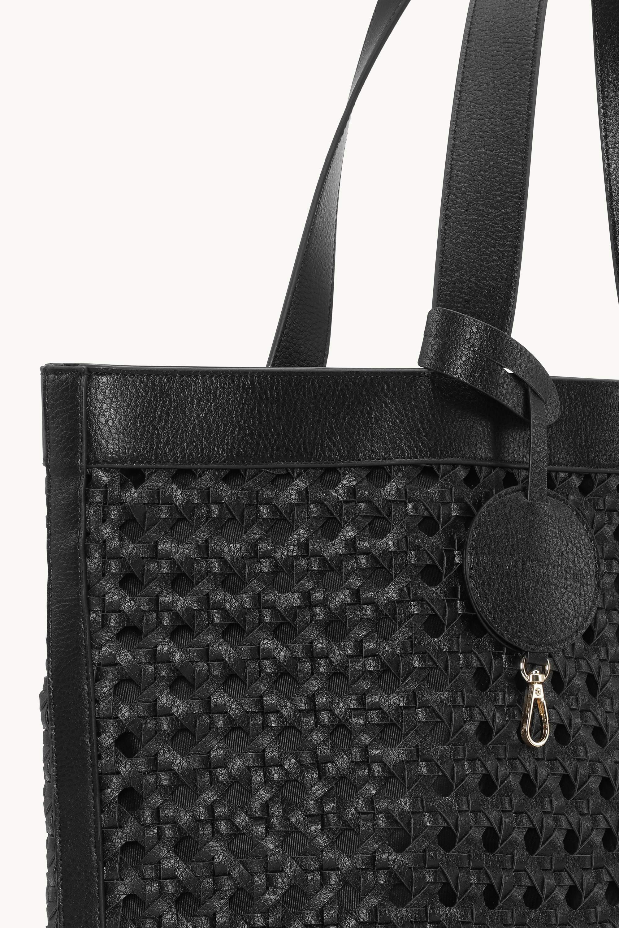 Large Beach Bag - Black Black