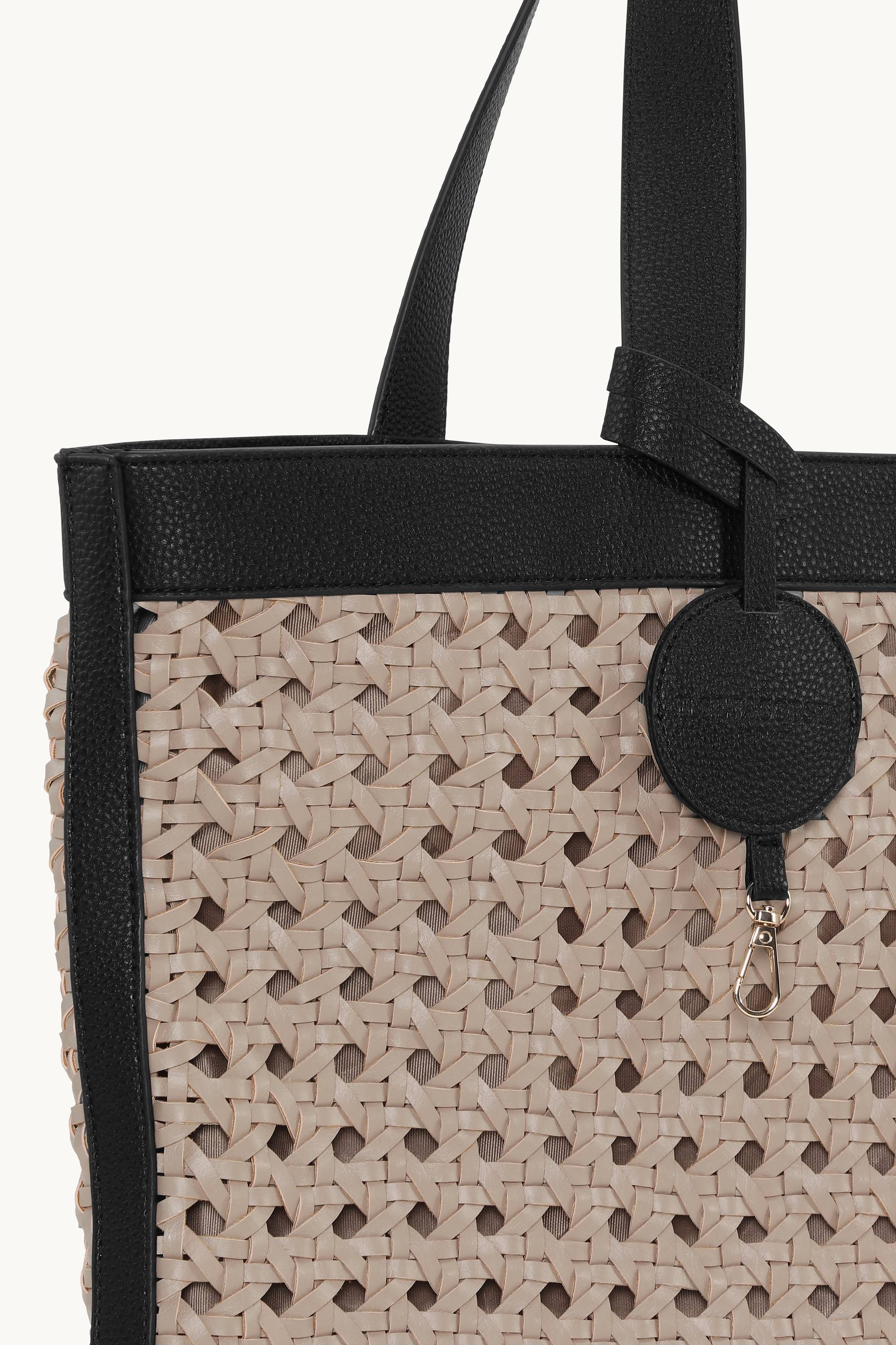 Bolso de Playa Grande - Sand Pile Black