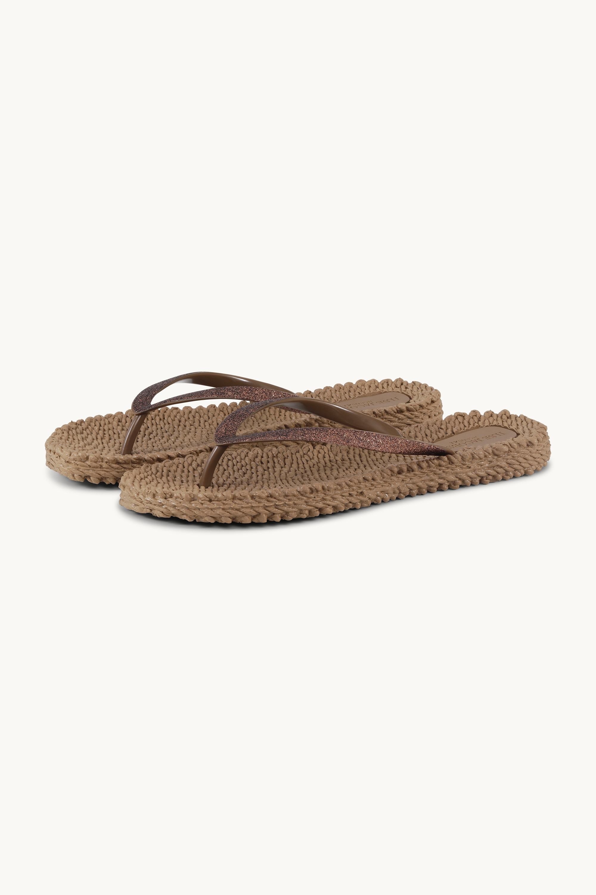 Chanclas Glitter - Mocca