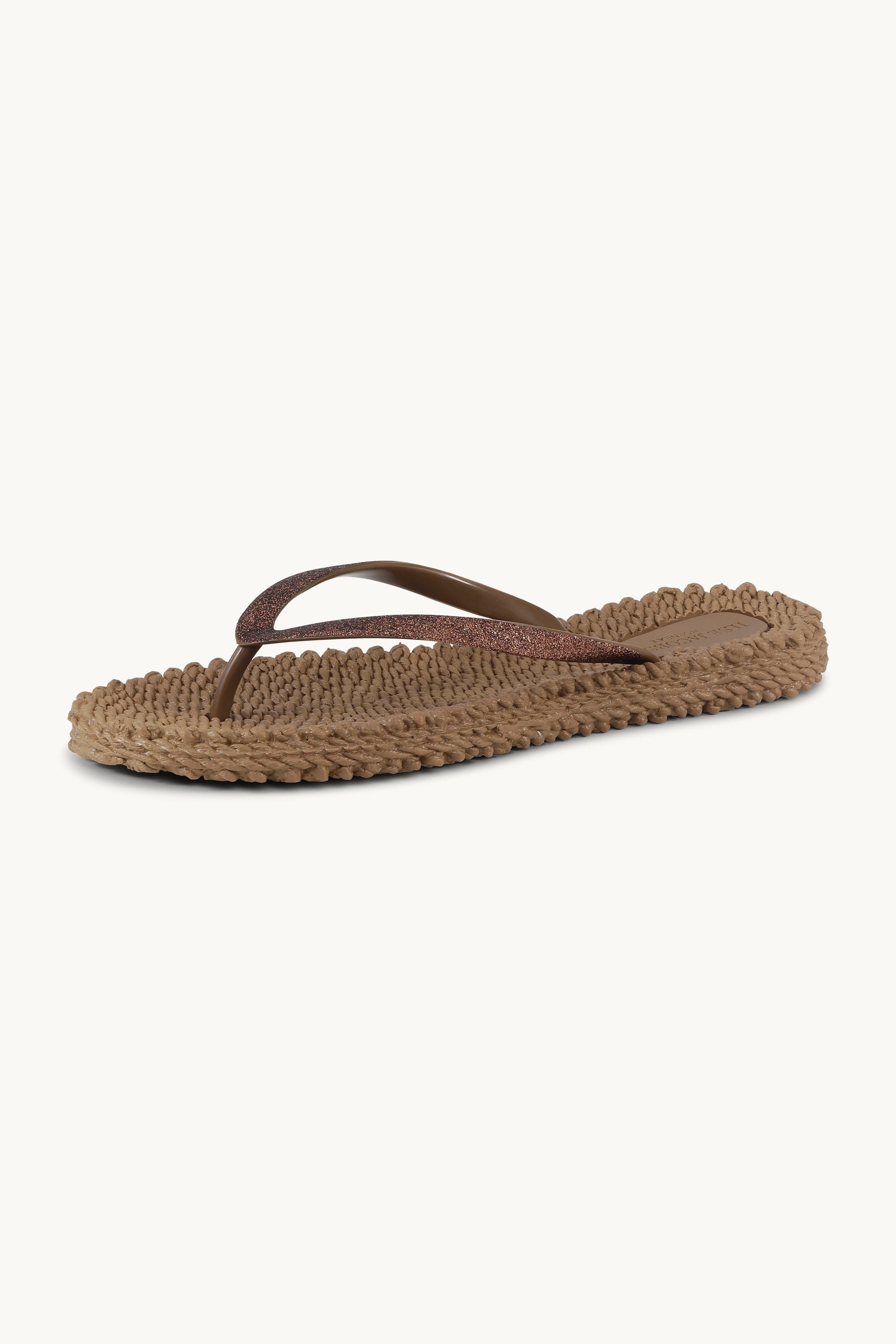 Chanclas Glitter - Mocca
