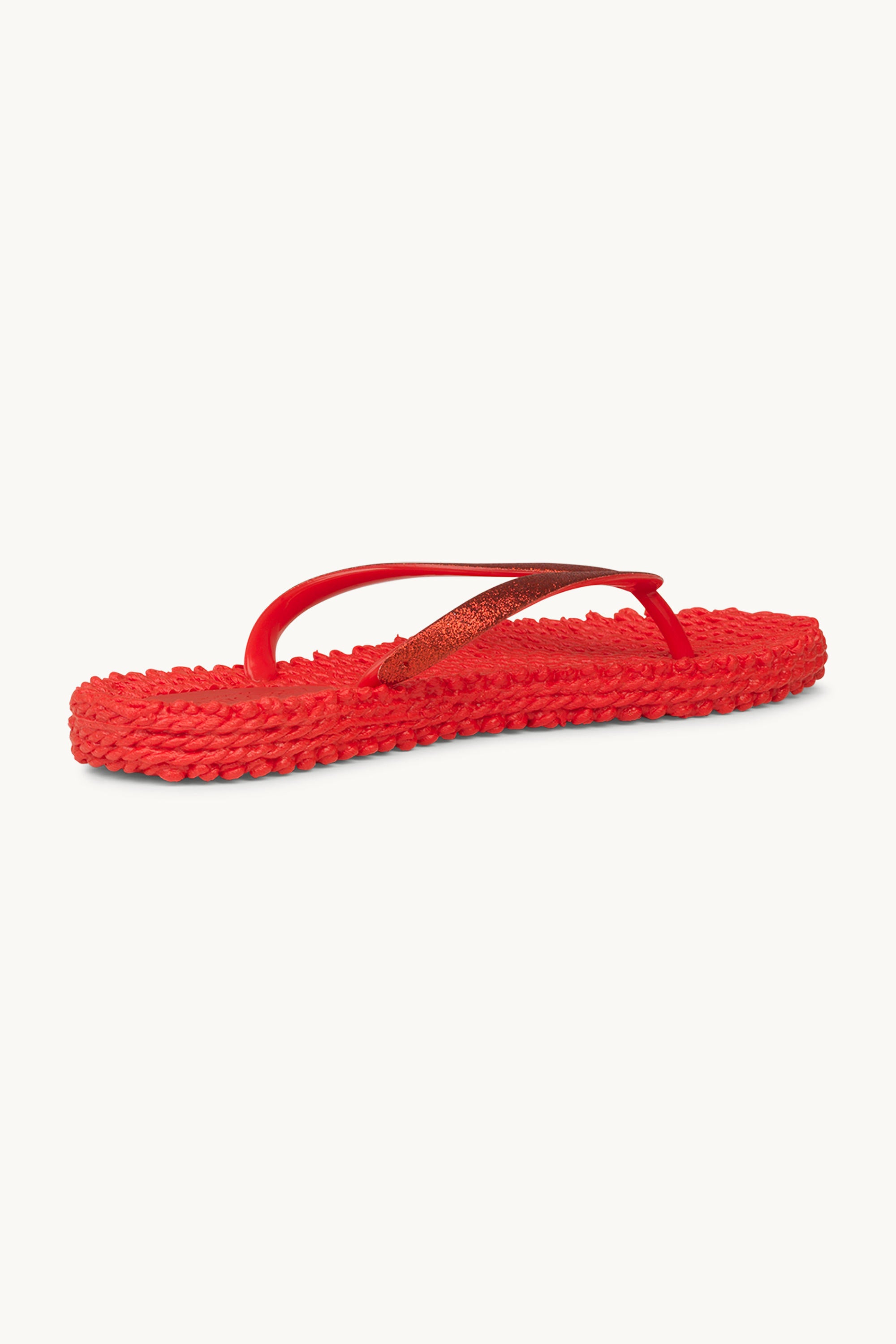 Chanclas Glitter - Deep Red