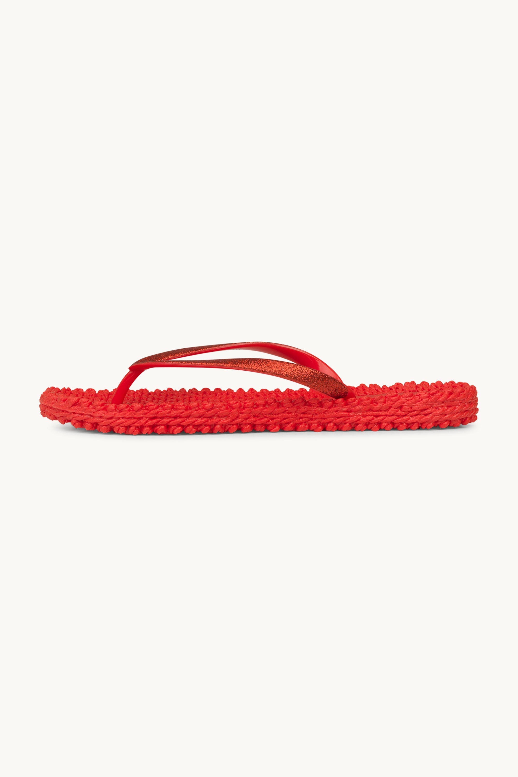 Chanclas Glitter - Deep Red