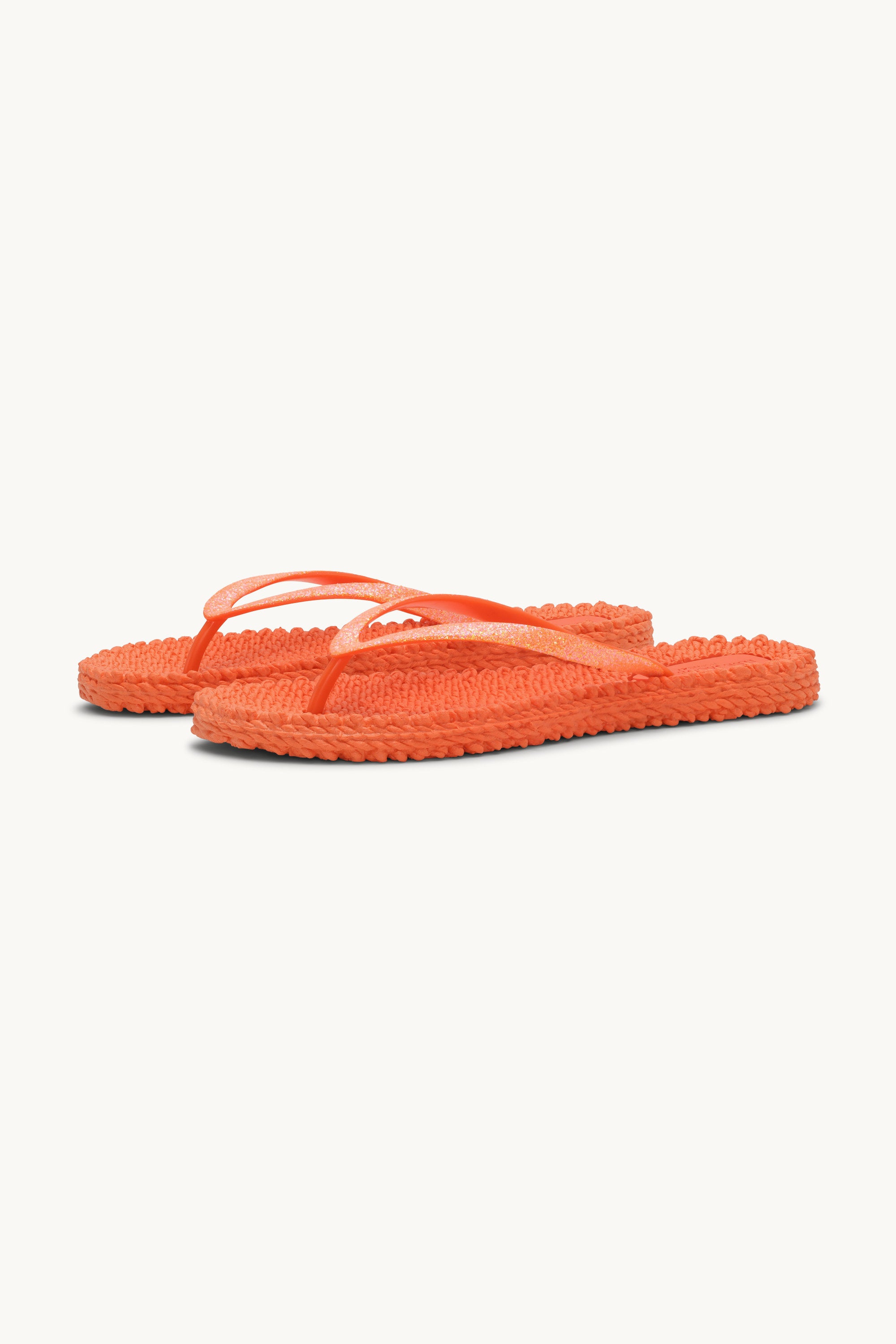 Chanclas Glitter - Hot Orange