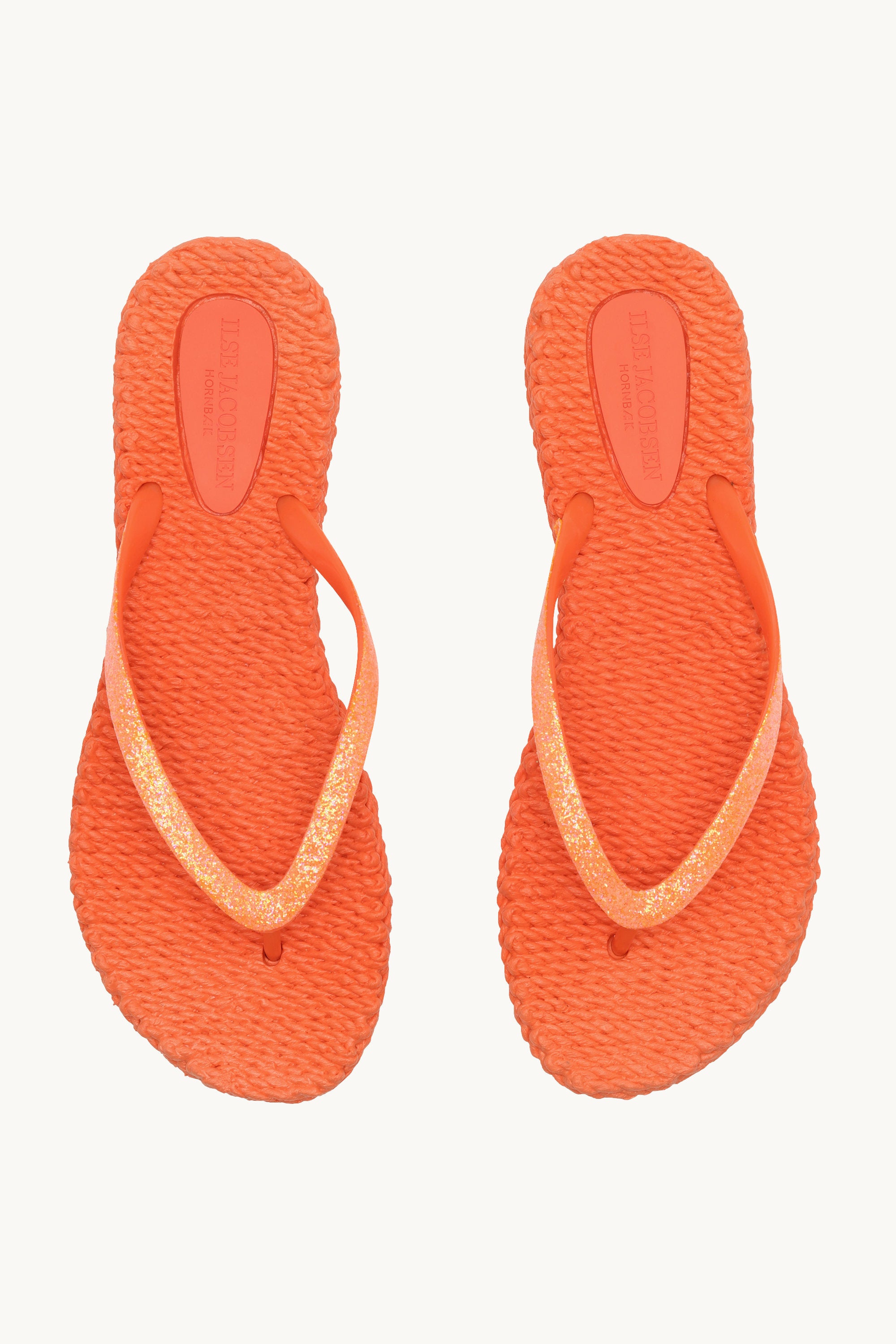 Chanclas Glitter - Hot Orange