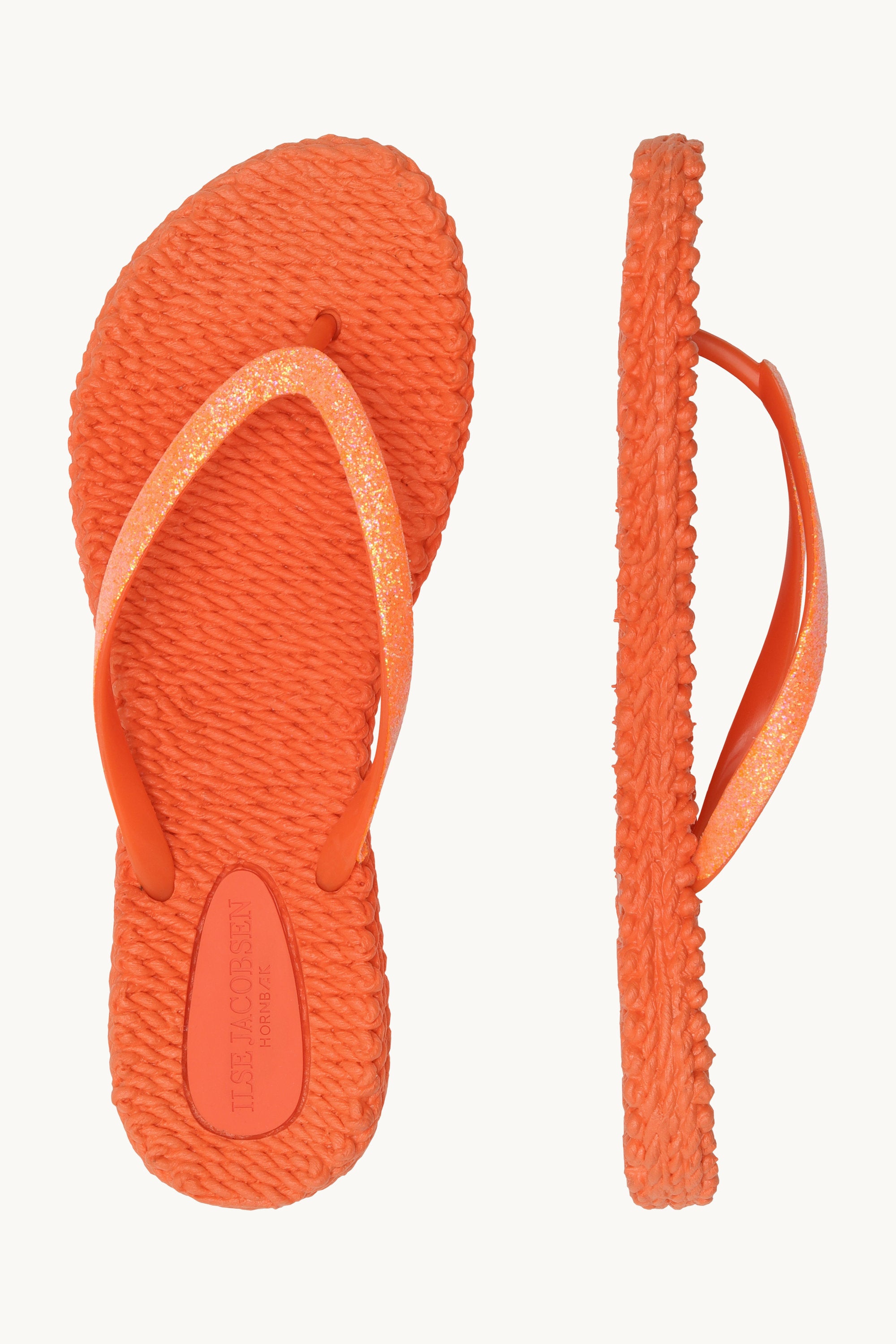 Chanclas Glitter - Hot Orange