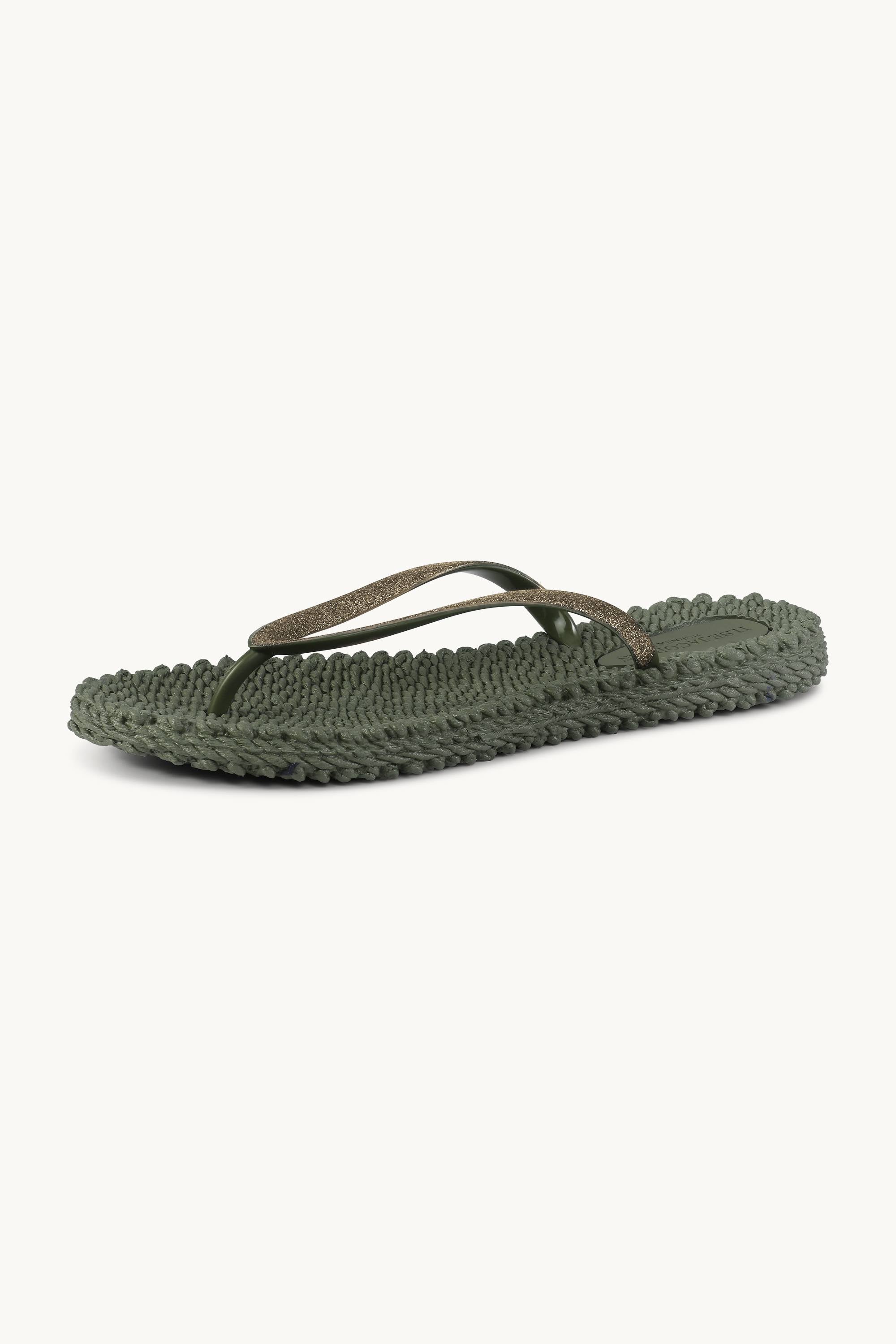 Chanclas Glitter - Army