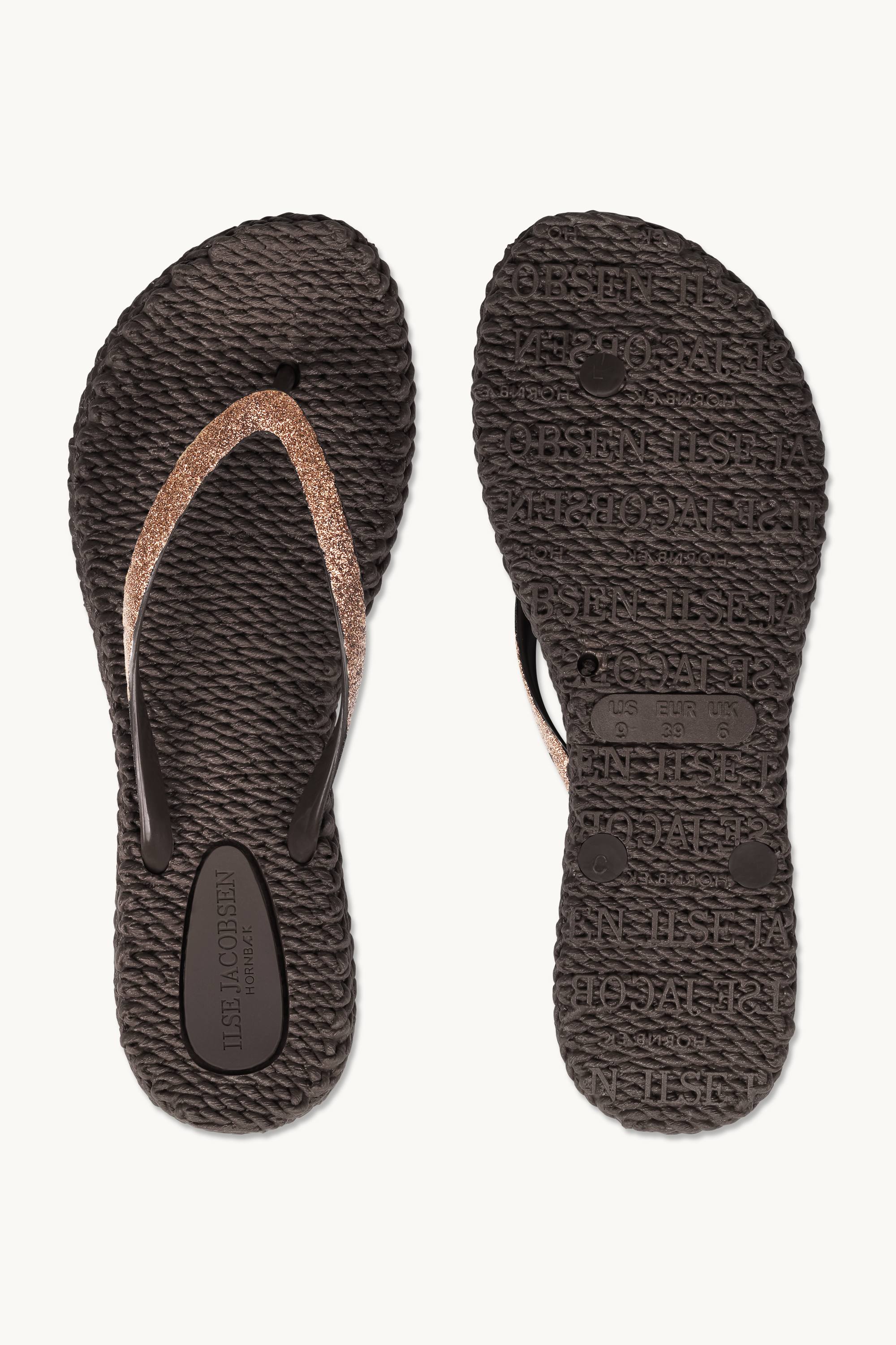 Chanclas Glitter - Prune