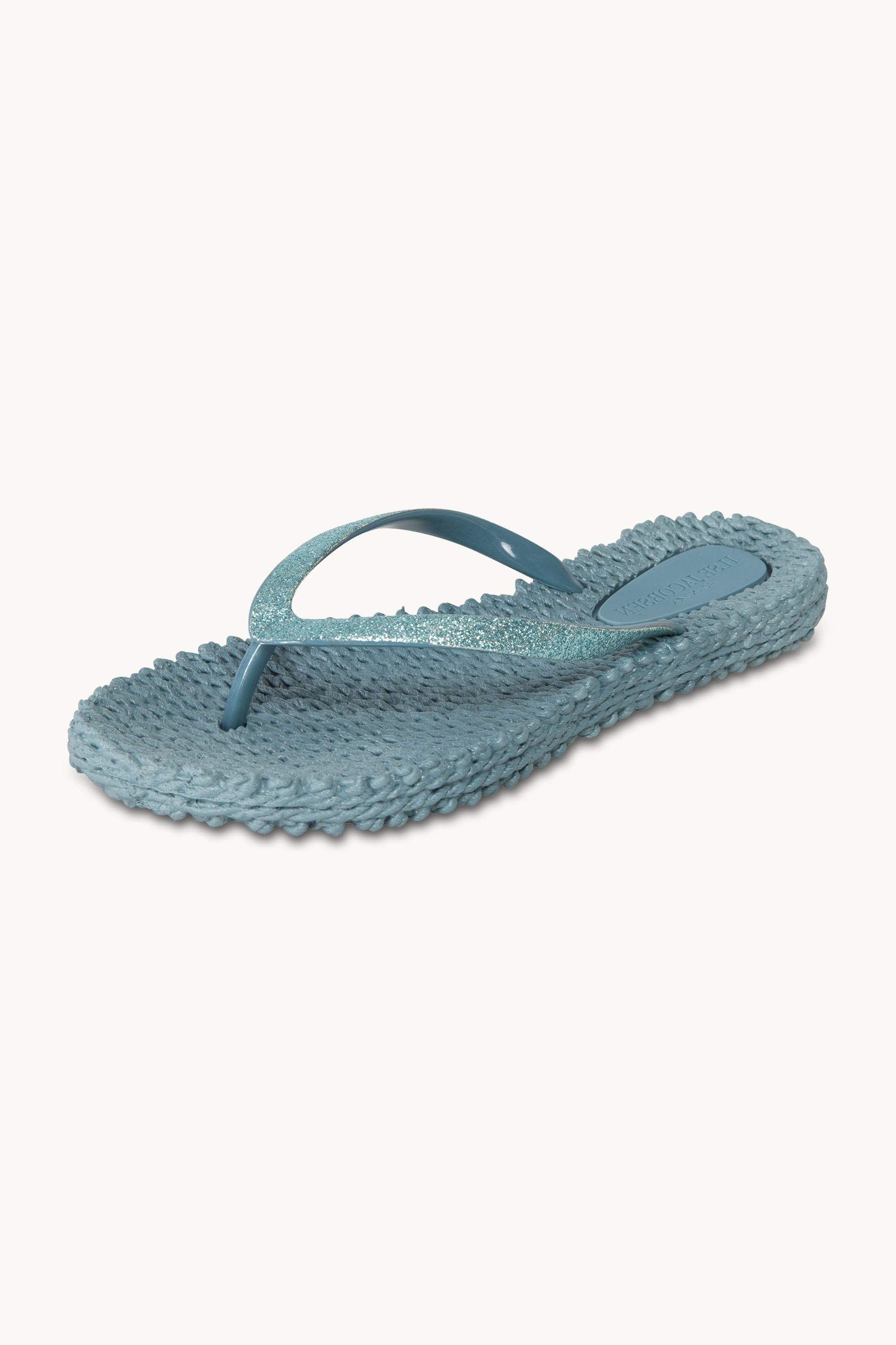 Chanclas Glitter - Lichen Blue