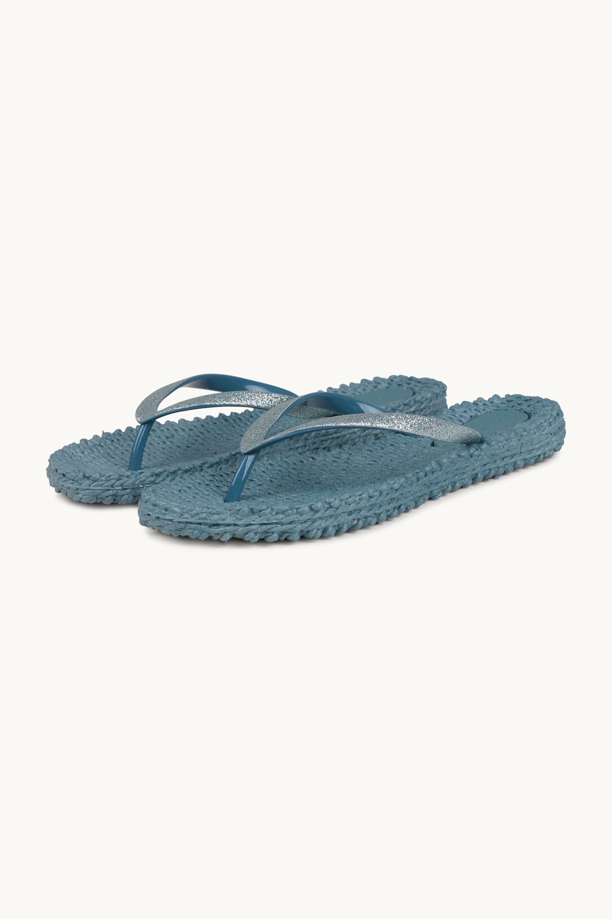 Chanclas Glitter - Lichen Blue