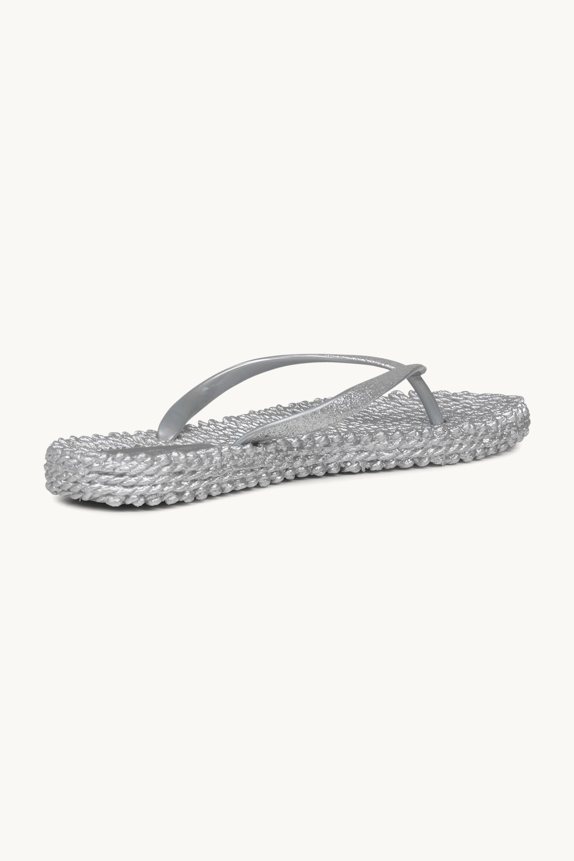 Chanclas Glitter - Silver