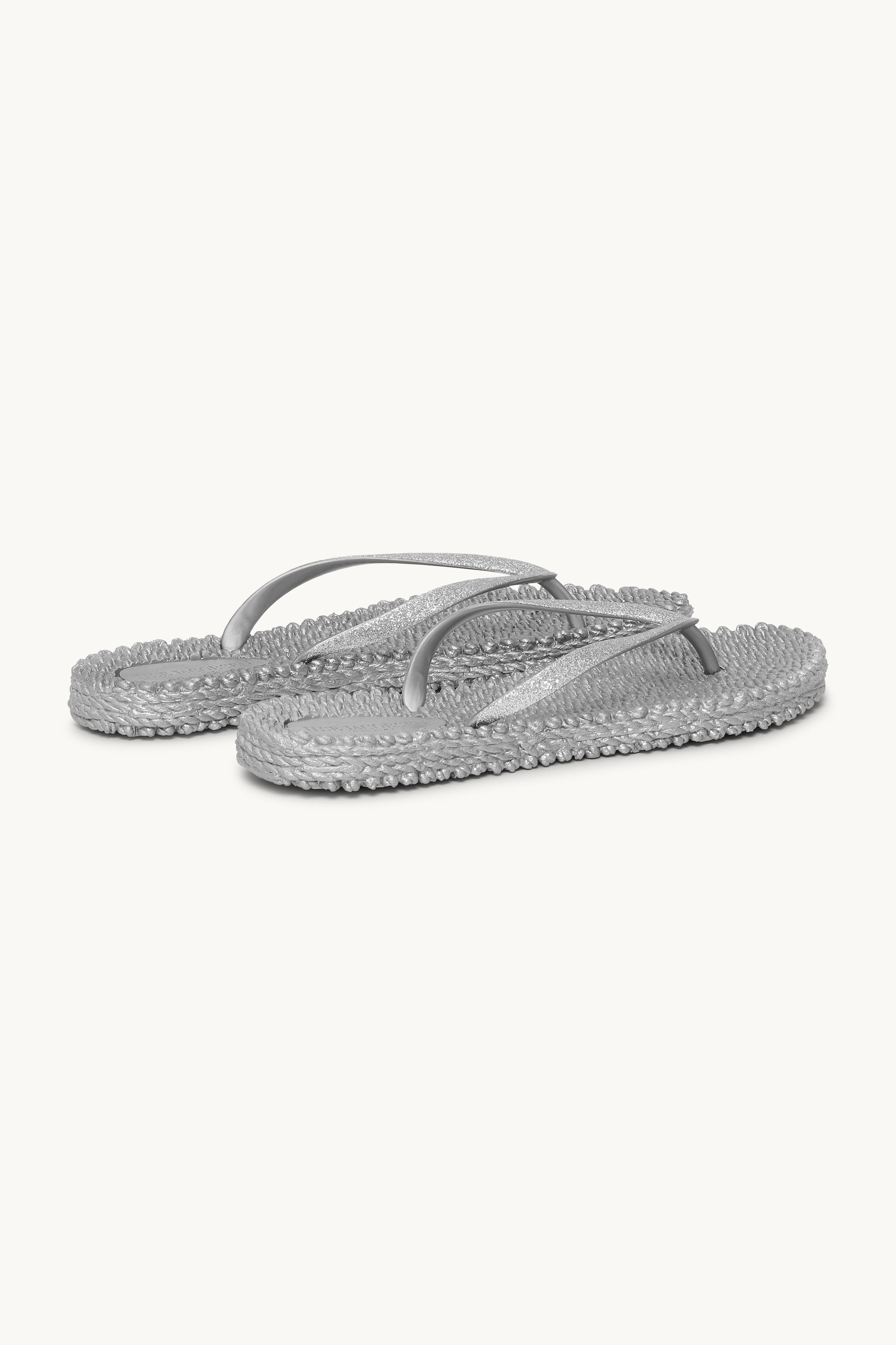 Chanclas Glitter - Silver
