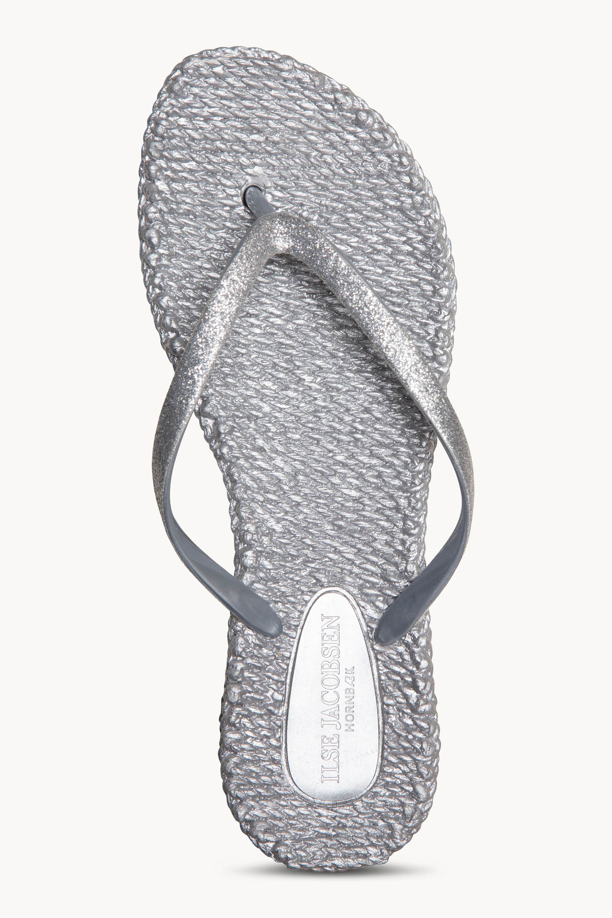 Chanclas Glitter - Silver
