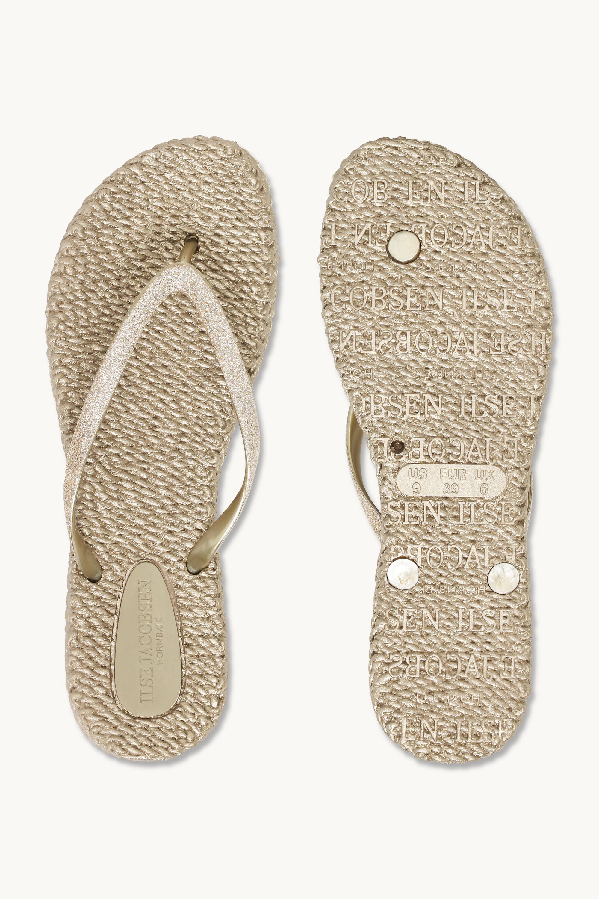 Chanclas Glitter - Platin
