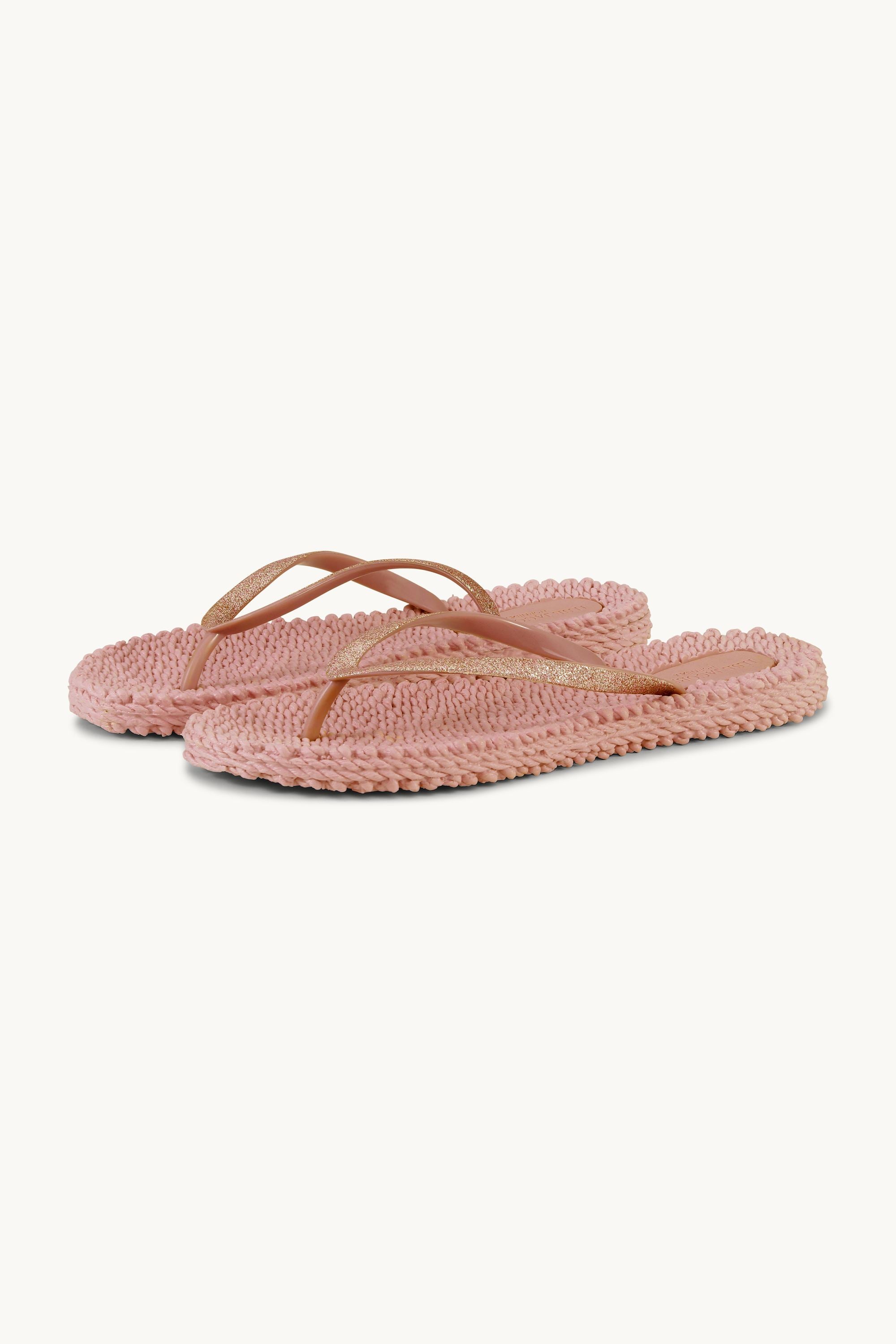 Chanclas Glitter - Misty Rose