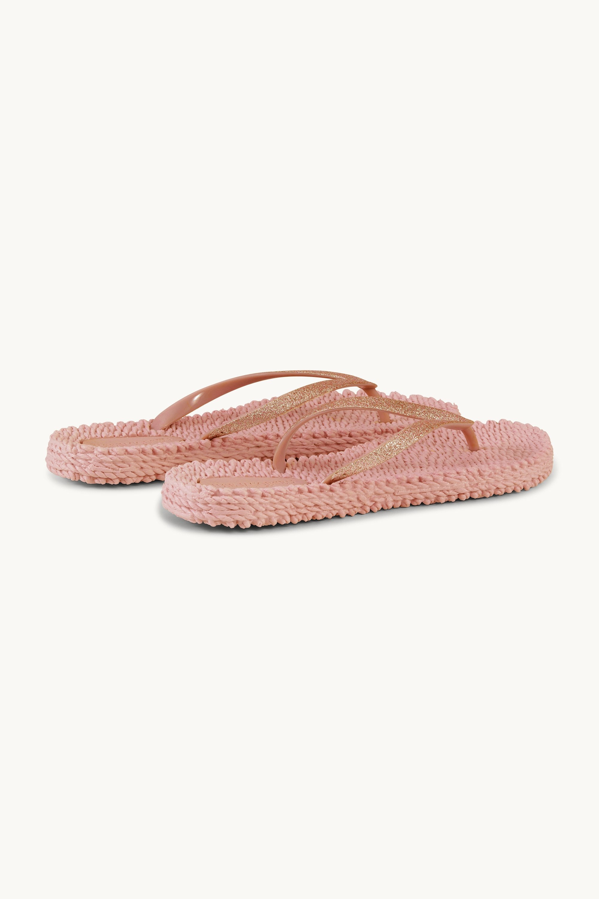 Chanclas Glitter - Misty Rose