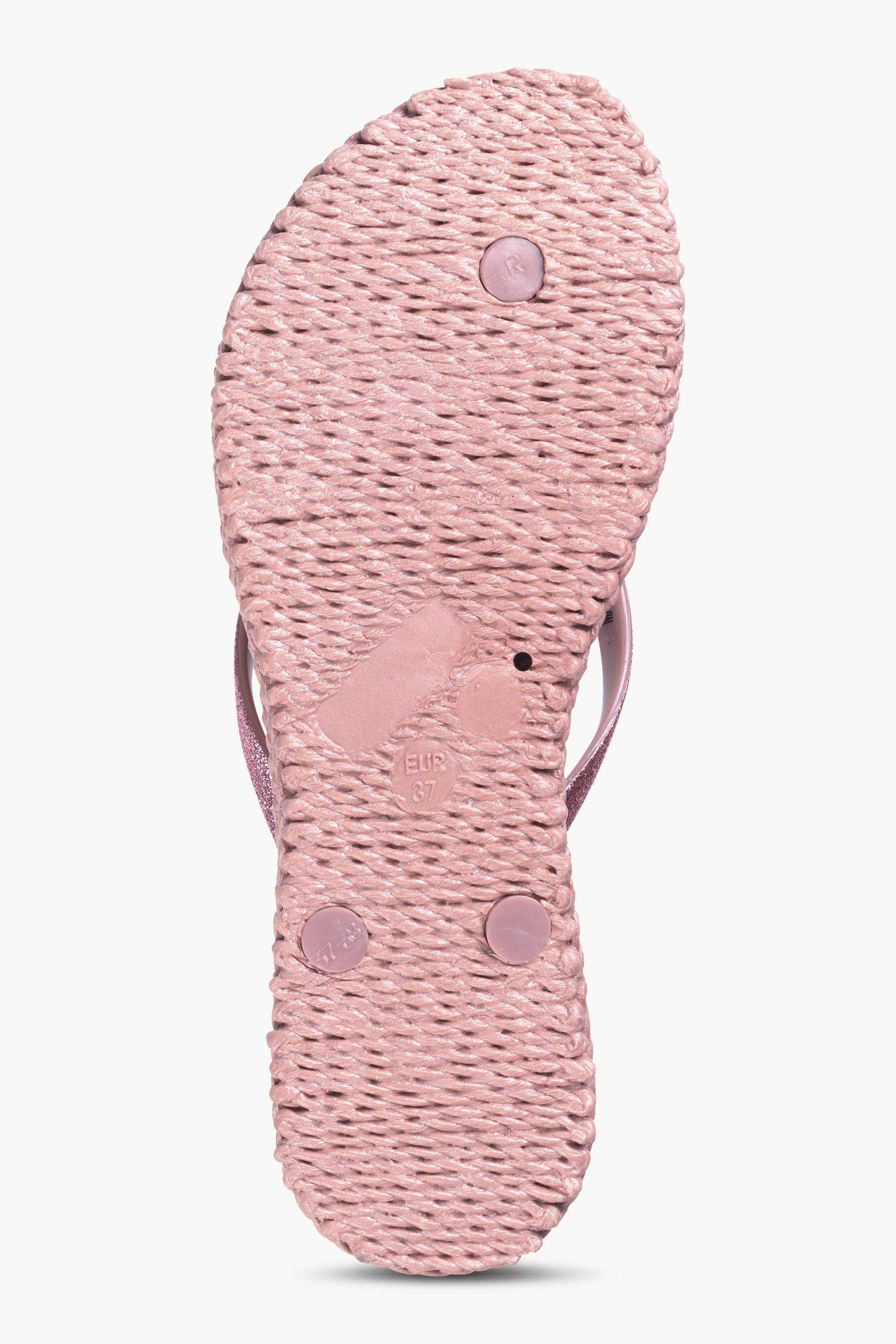 Chanclas Glitter - Misty Rose