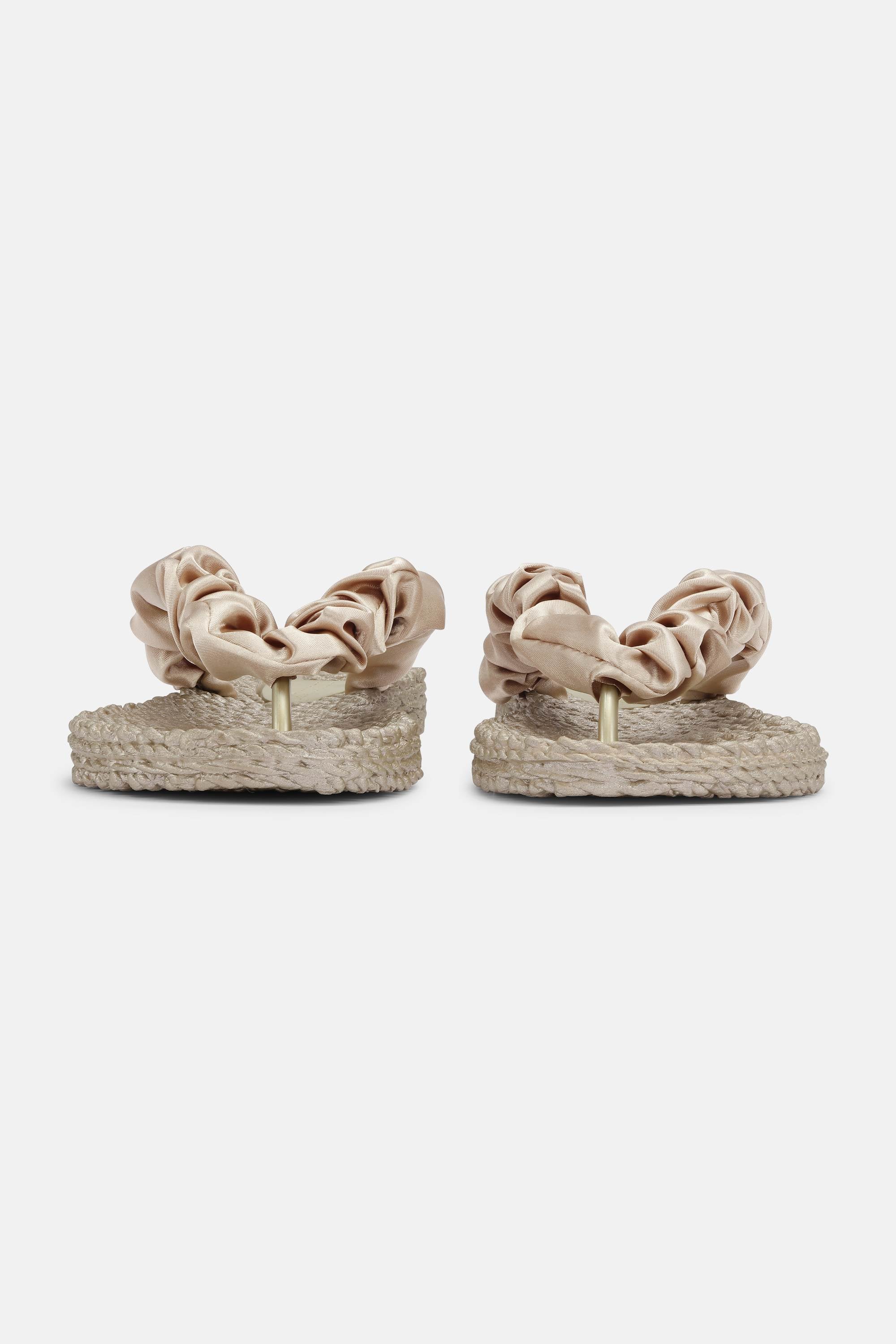 Flip-flops Fabric - Platin